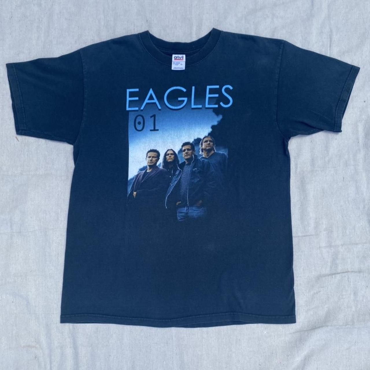 Eagles Band T-shirt Vintage 2001 European Tour 90s 2000s 