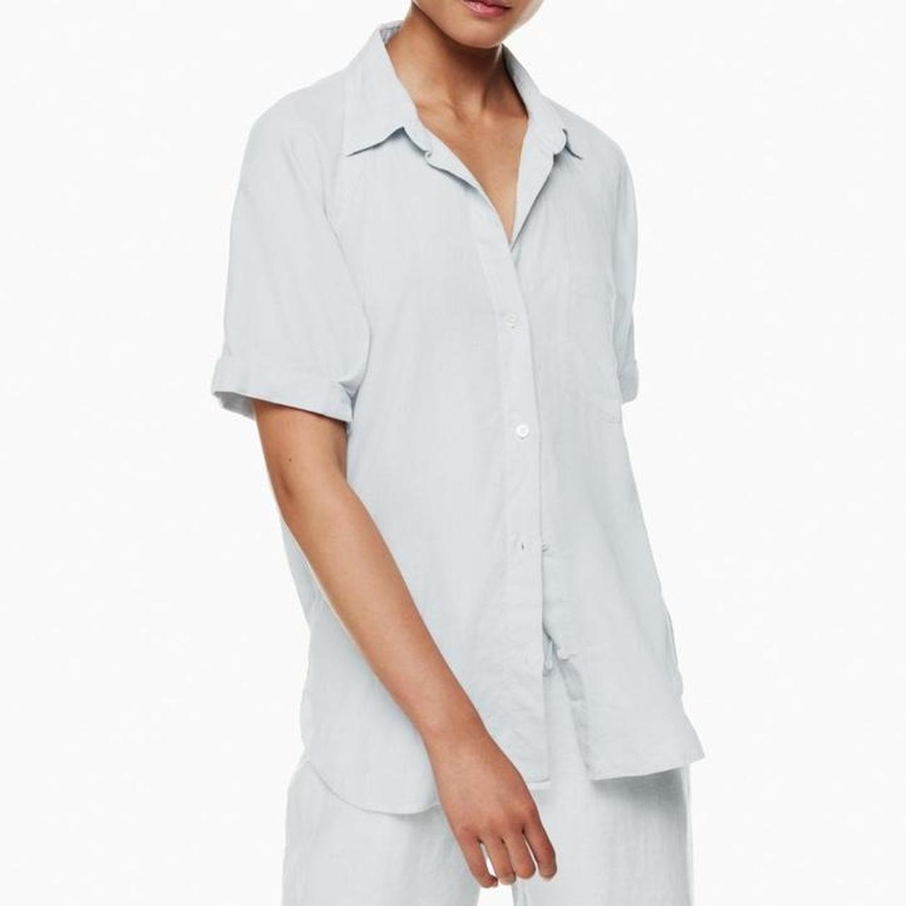 Wilfred Free BOYFRIEND BUTTON-UP SHIRT