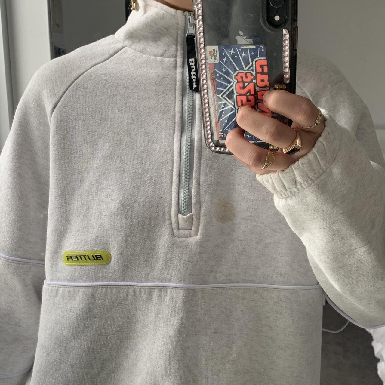Butter goods zip up jumper • labelled a mens size... Depop
