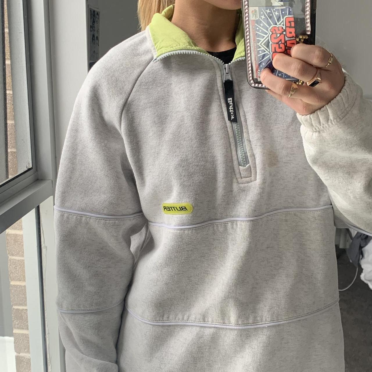 Butter goods zip up jumper • labelled a mens size... Depop