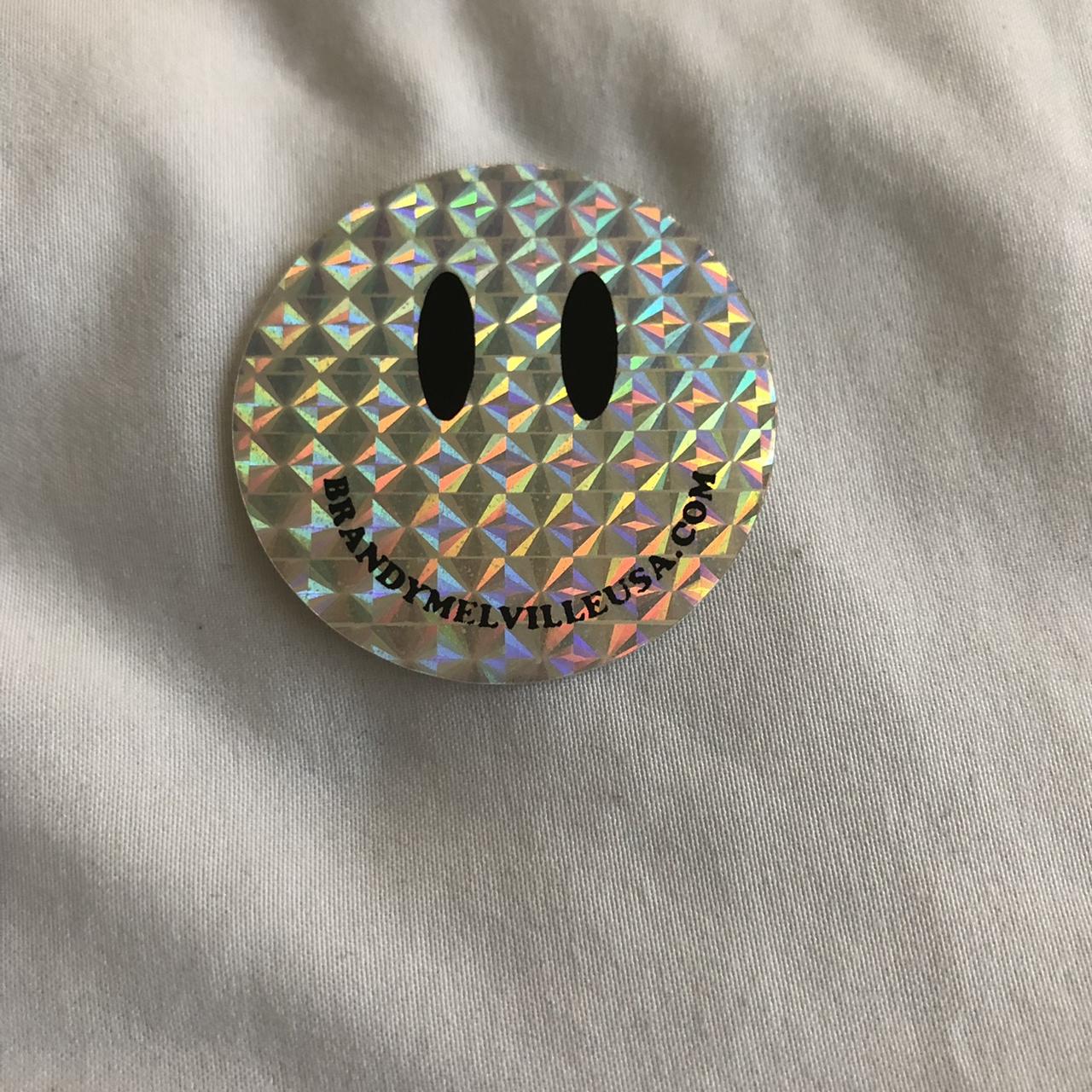 Brioso Holo Smiley Sticker