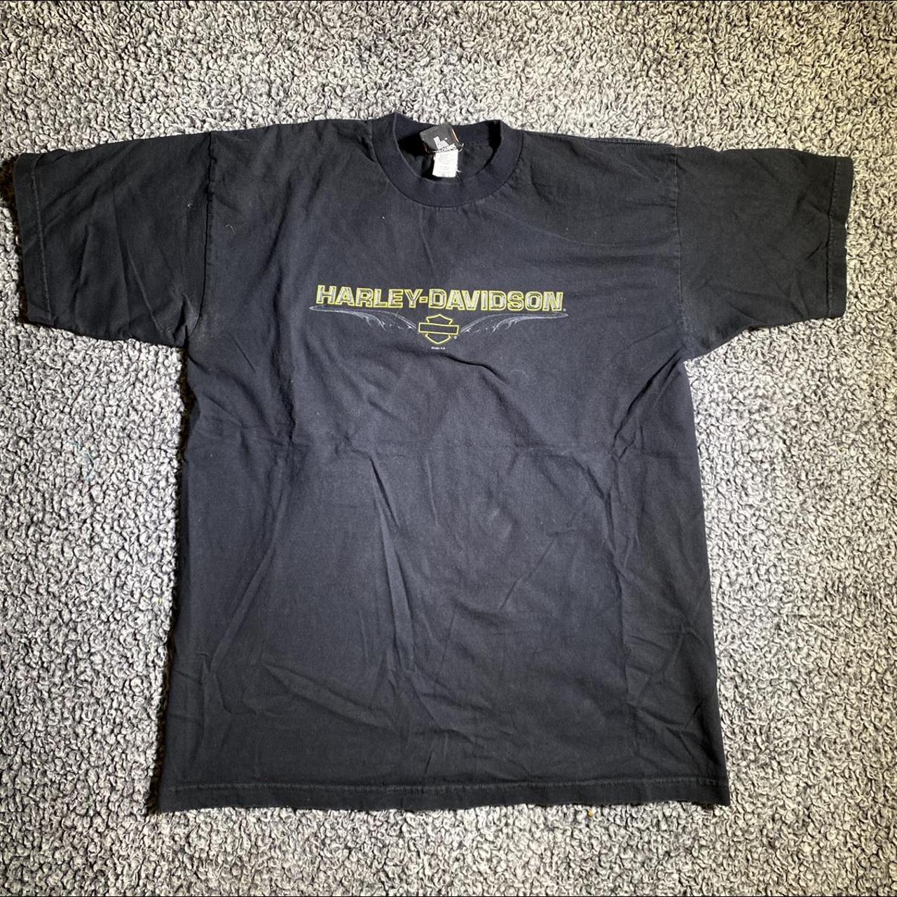 Harley Davidson Men's Black T-shirt