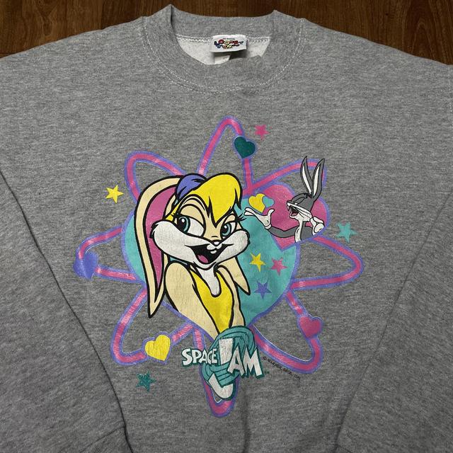 Vintage 1990 Looney Tunes Bugs Bunny Chalkline - Depop