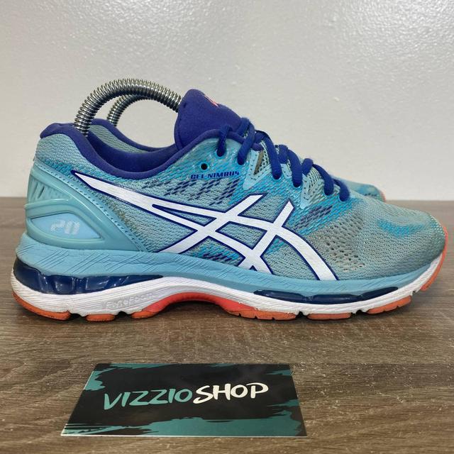 asics gel nimbus 20 porcelain blue