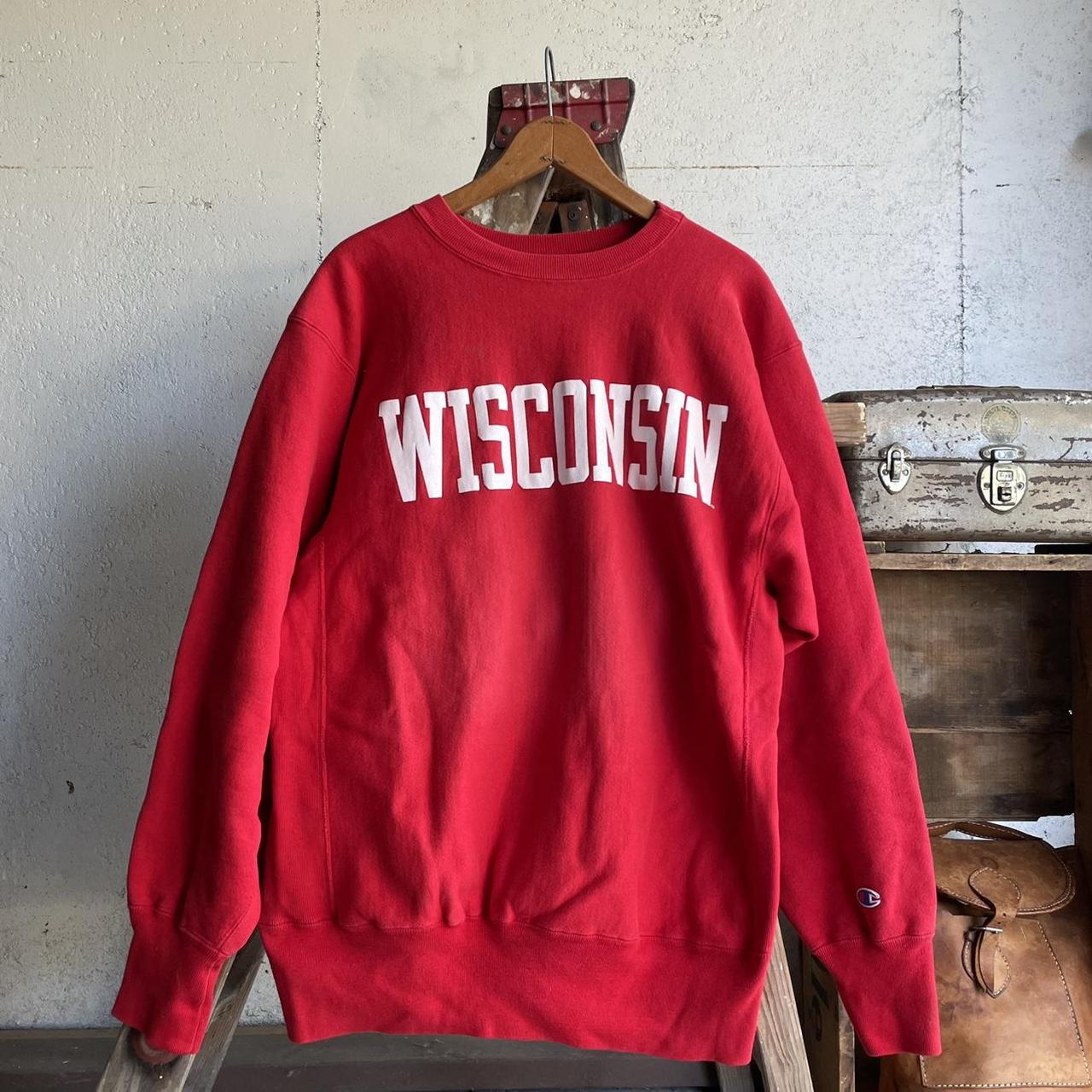 1990s Wisconsin Badgers Vintage Champion Reverse...