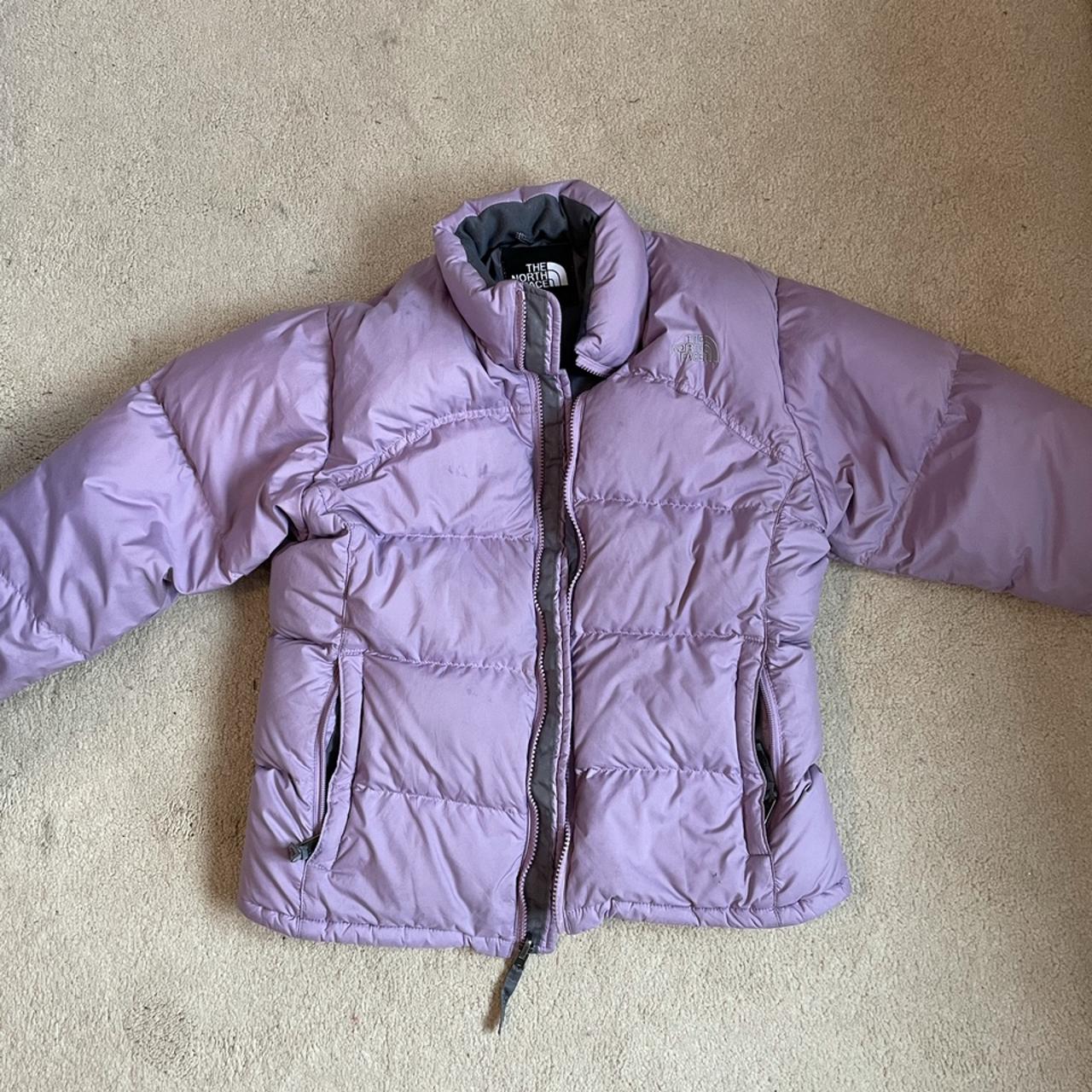 North face sales lilac puffer