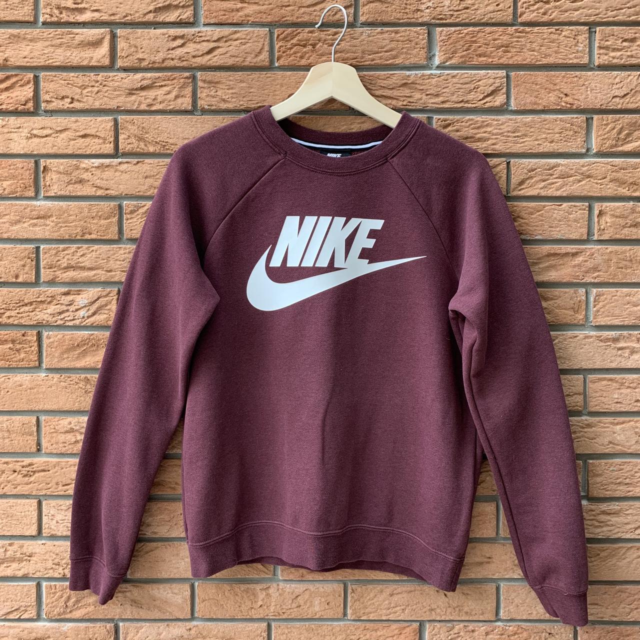 nike maroon jumper