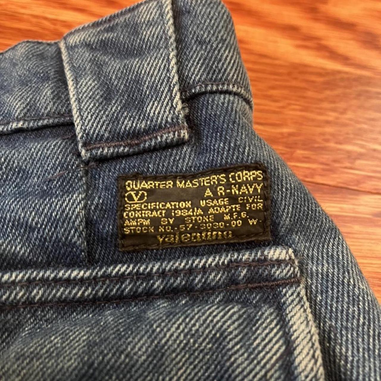 Vintage 1984 Valentino Jeans Quarter Masters Corp... - Depop