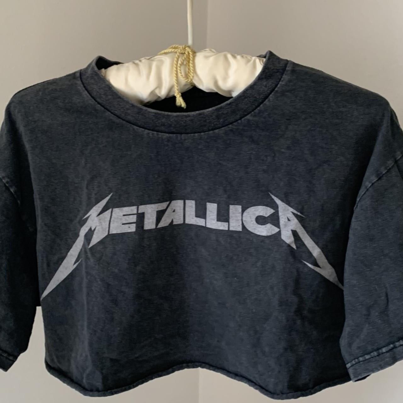 brandy melville metallica shirt