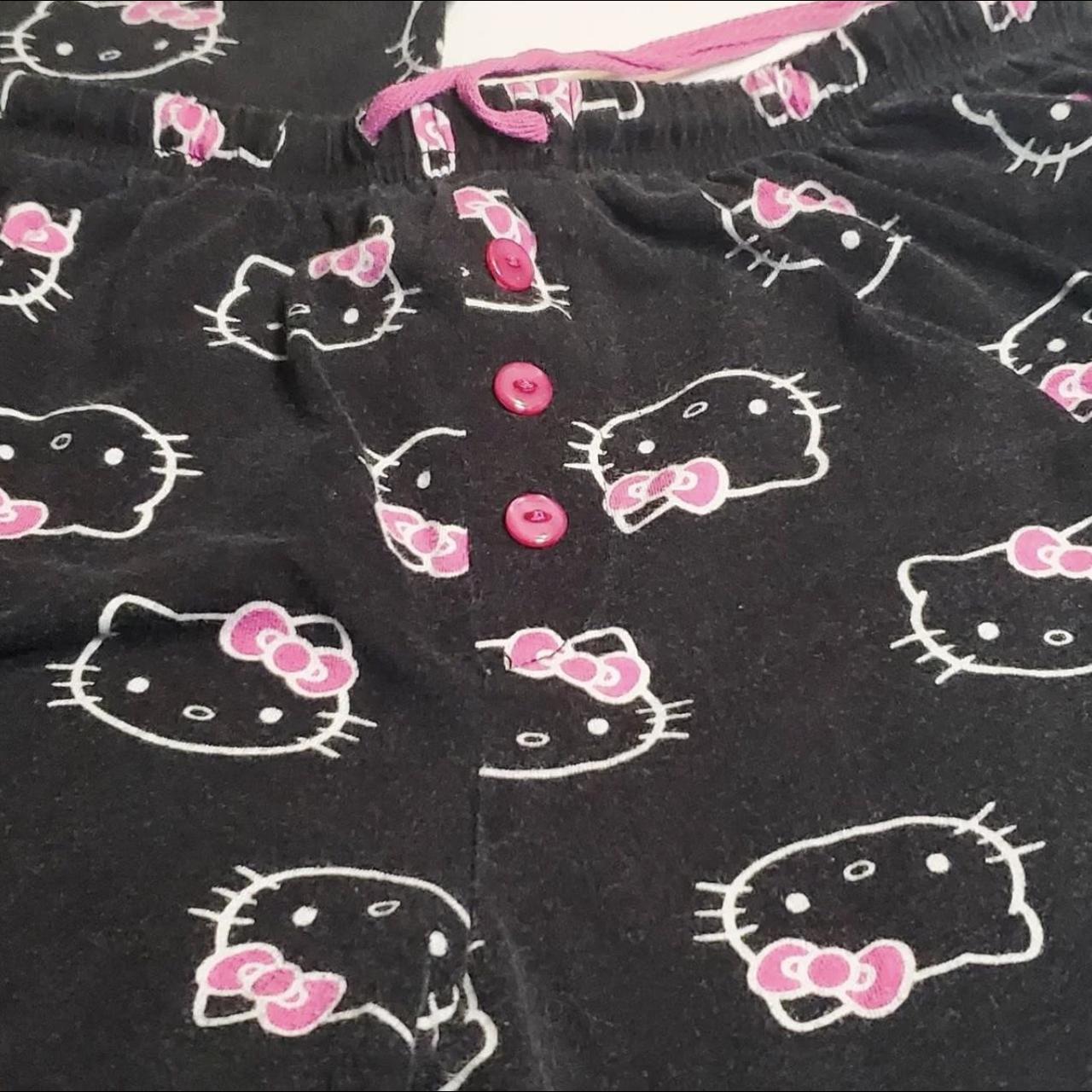 ⚠️ISO⚠️ IN SEARCH FOR THESE BLACK HELLO KITTY PJ... - Depop