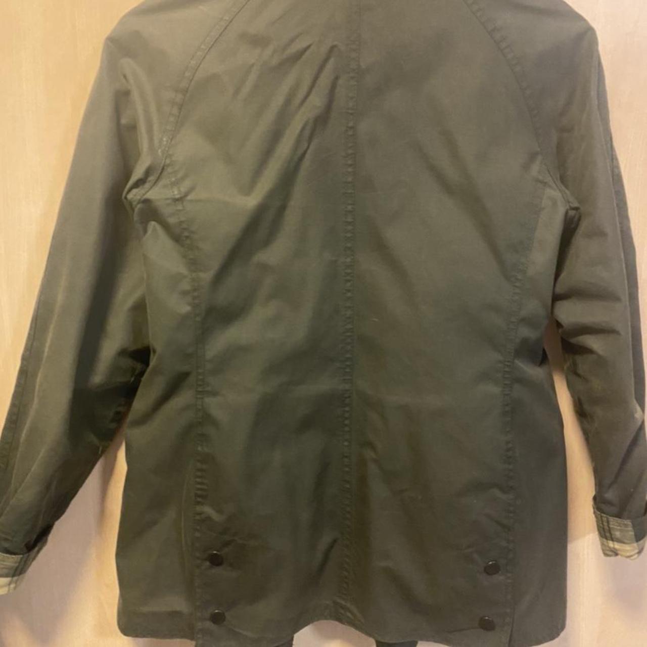 Barbour Women's Khaki Coat Depop