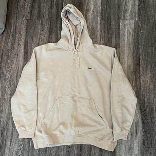 vintage nike hoodie beige