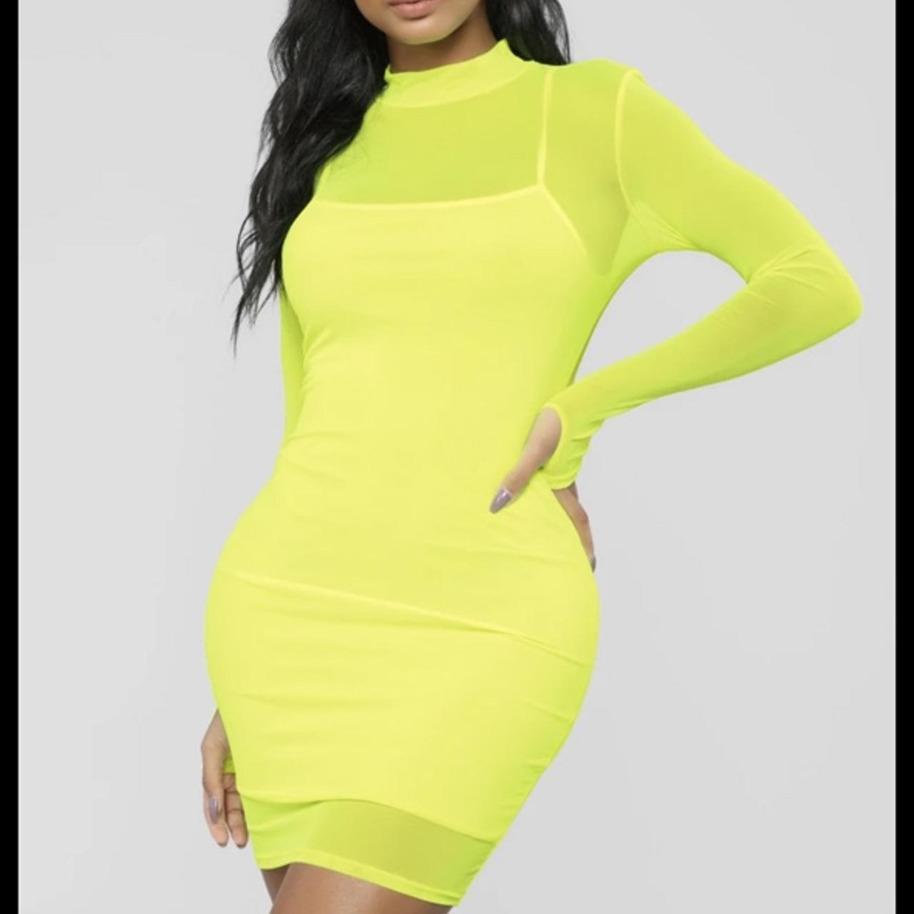 Fashion nova neon discount dresses