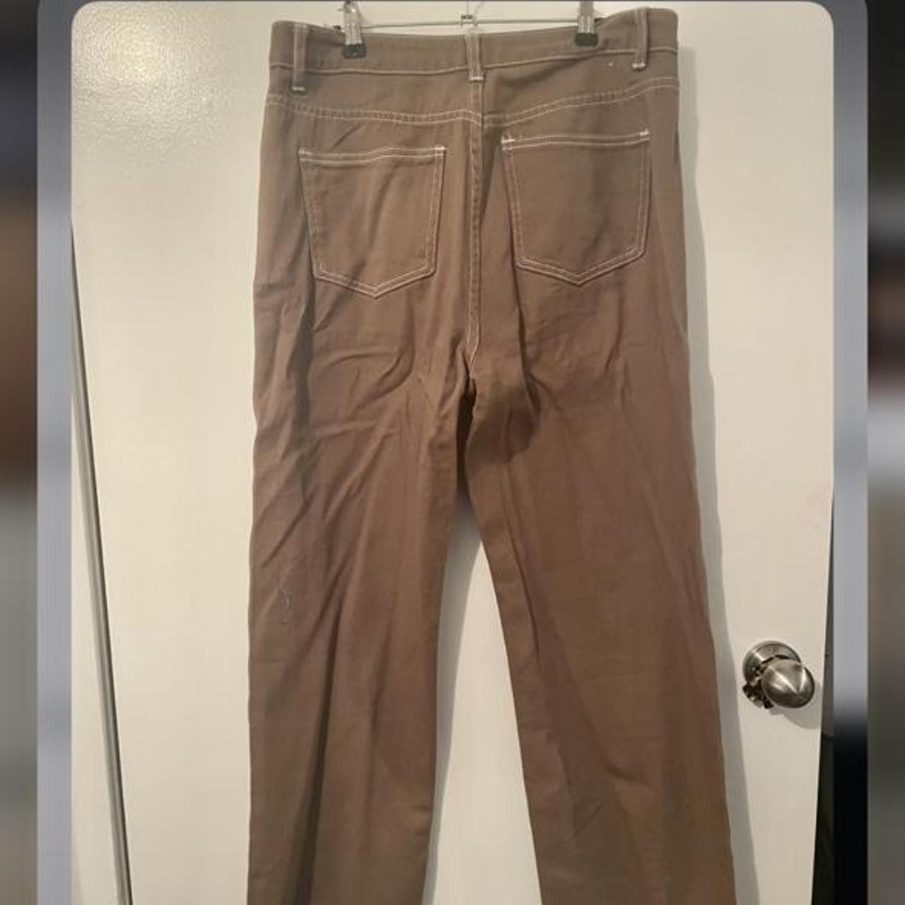 Coffee coloured jeans, Cute simple light coffee... - Depop