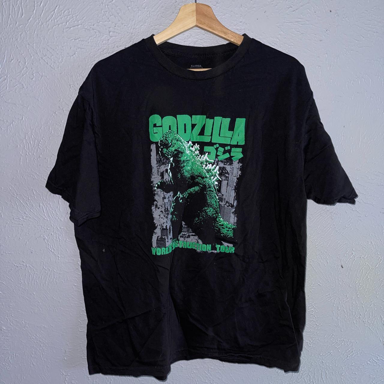 godzilla world destruction tour shirt