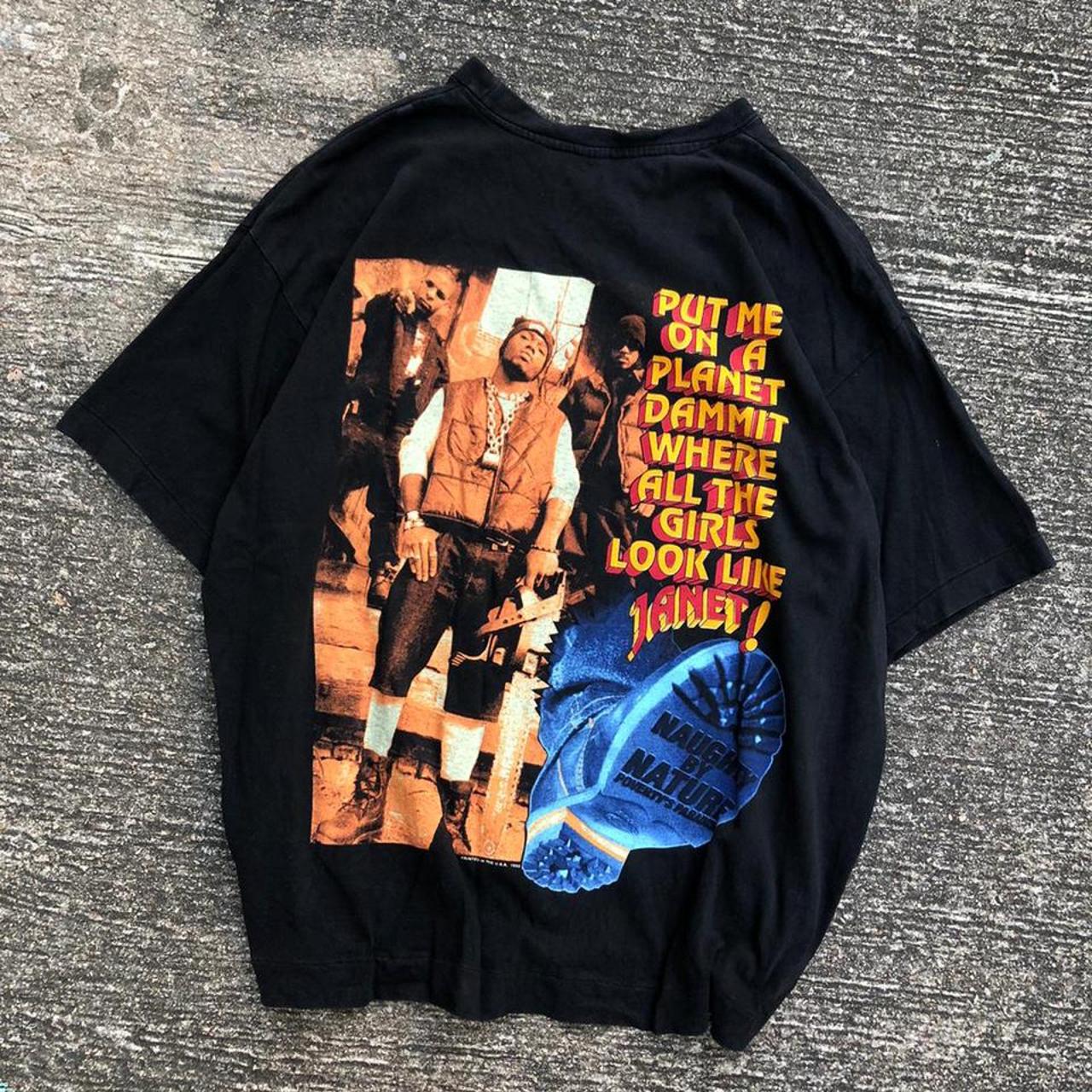 JANET JACKSON X NAUGHTY BY NATURE”1995” VINTAGE T...