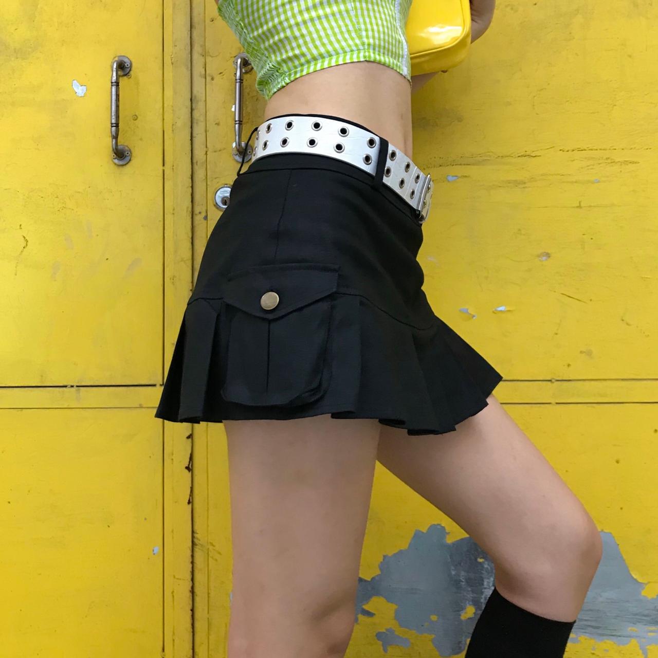 Spice miniskirts 🌶️ Safety pants lined S waist... Depop