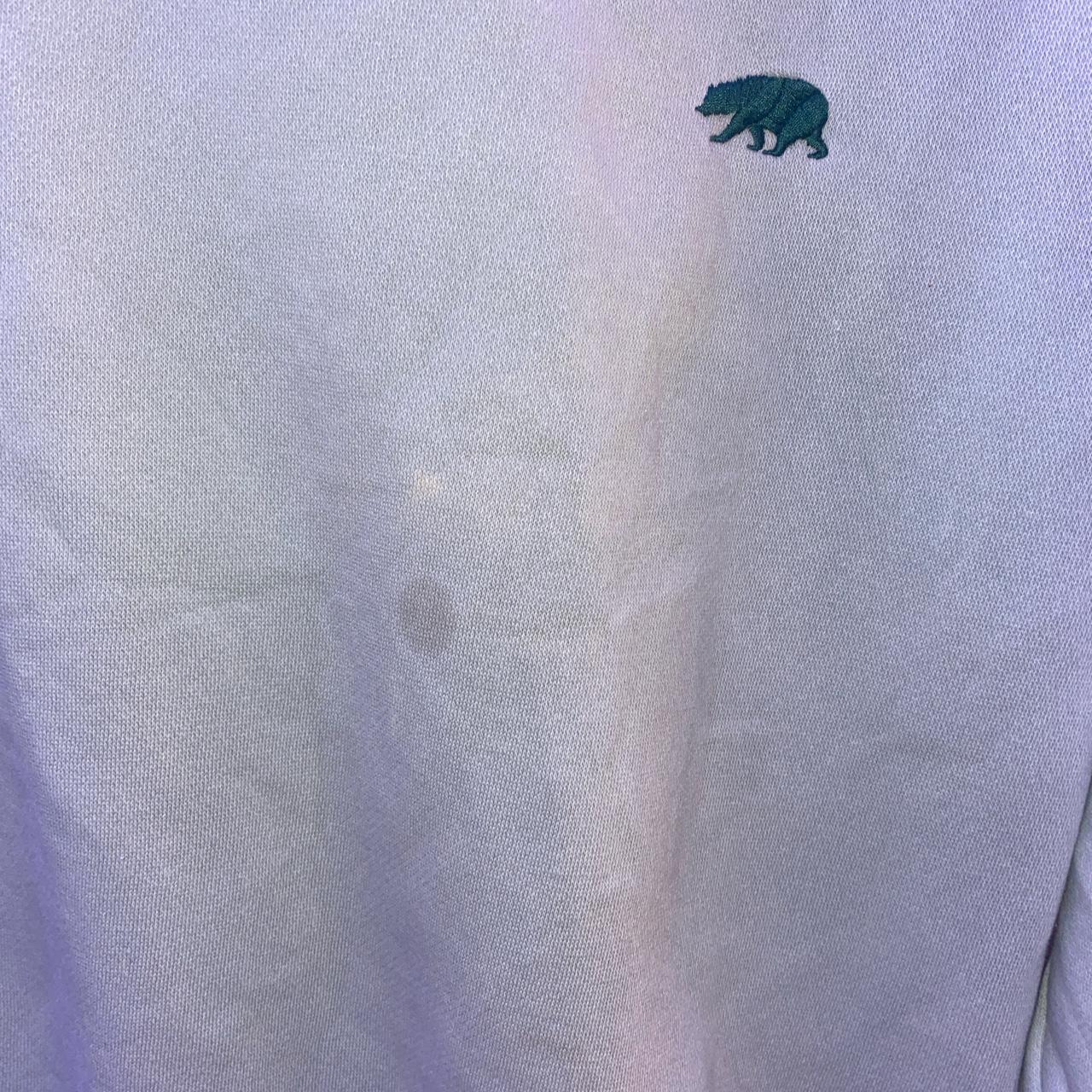 sage green brandy crew neck size small only flaws... Depop