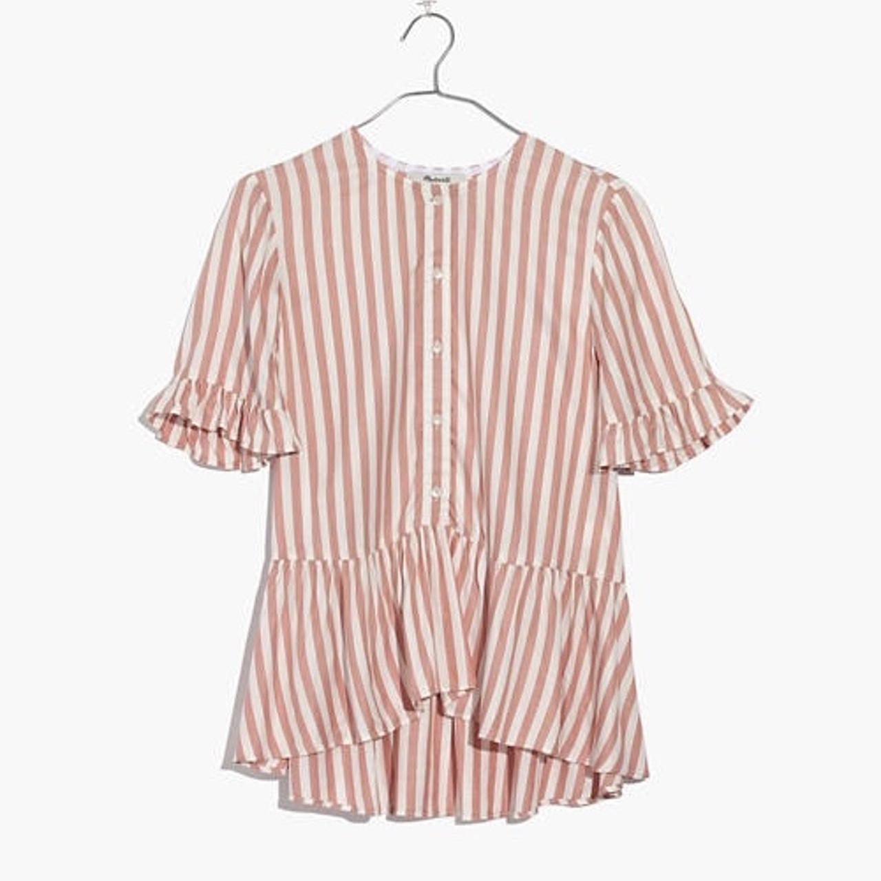 Studio ruffle sales hem top madewell