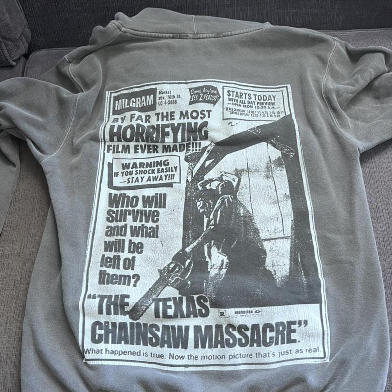 Travis scott texas hot sale chainsaw massacre hoodie