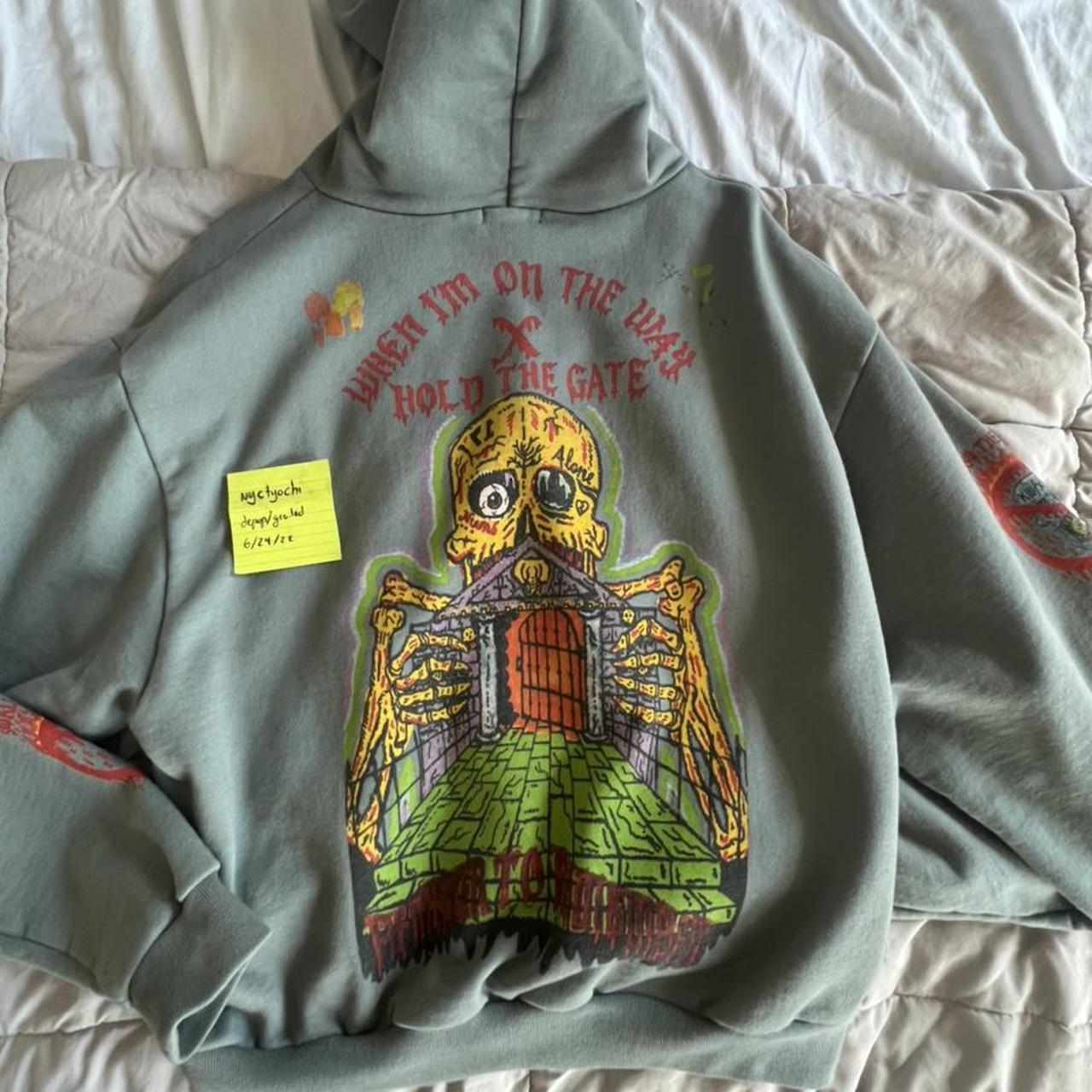 Kanye West x XXX Tentacion Yeezy Season 6 Hoodie -... - Depop