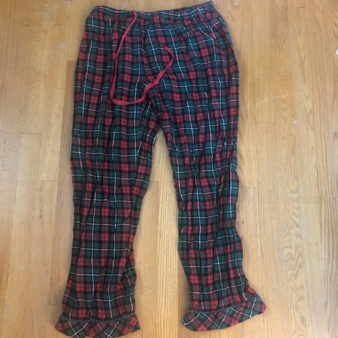 Product Image 1 - Plaid green and red pajama