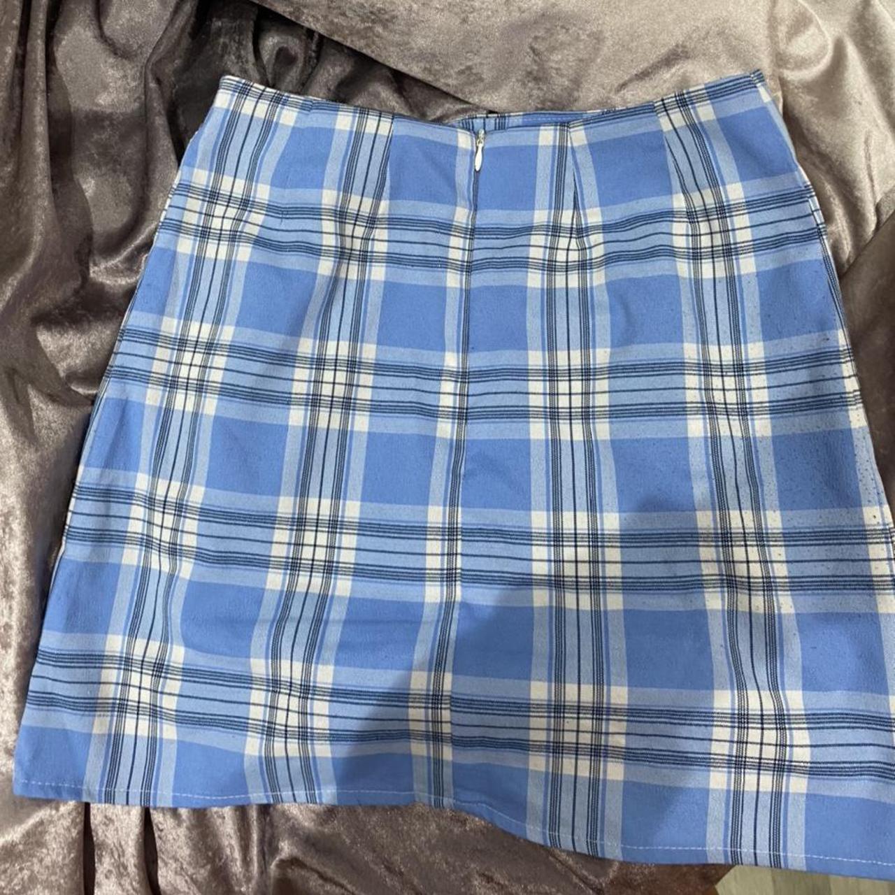 SHEIN Women's Blue Skirt | Depop