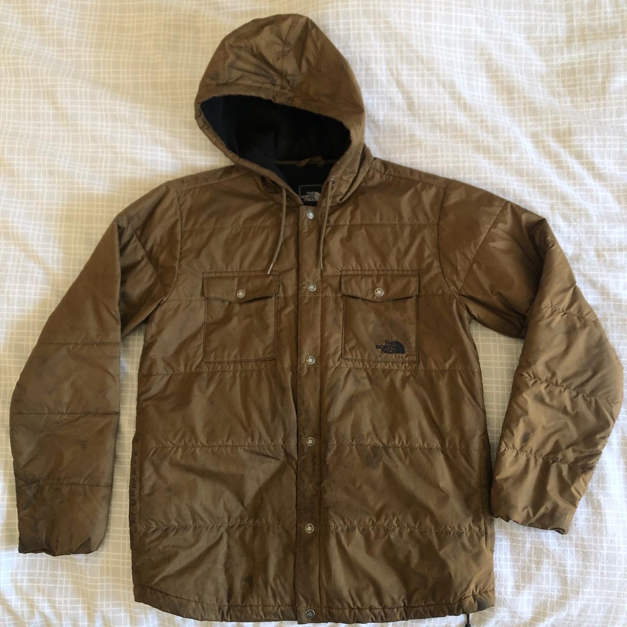 The North Face Meeks jacket Tagged medium fits more... - Depop