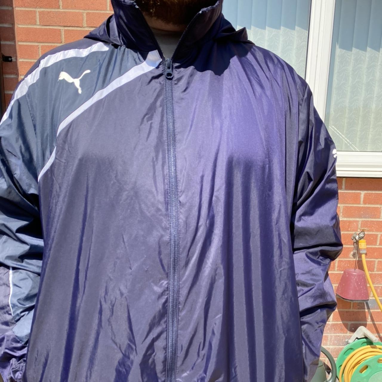 Puma rain coat XXL men’s football puma raincoat Depop