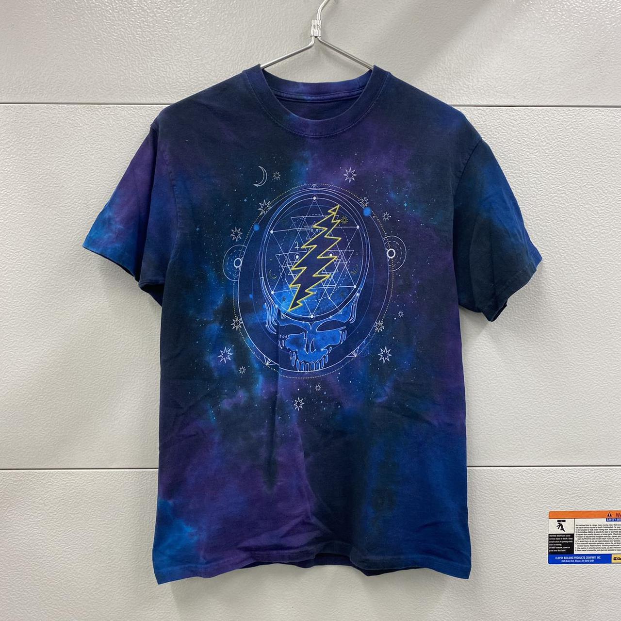 liquid blue grateful dead tye dye tee tag size... - Depop