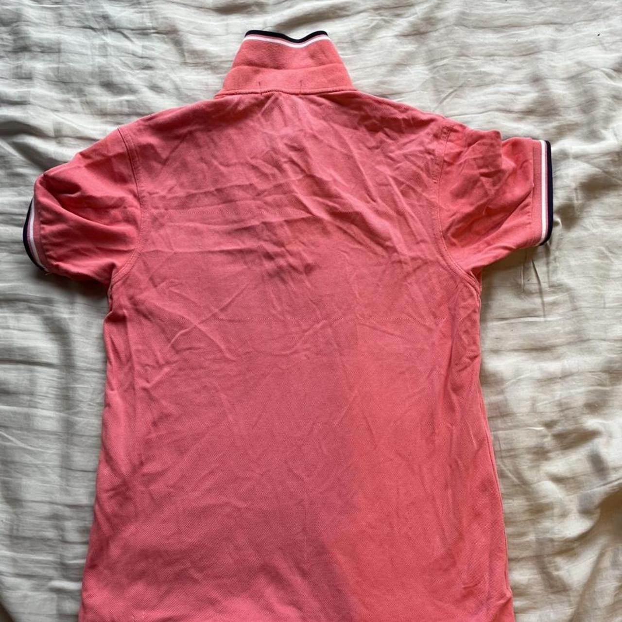 Fred Perry Pink Polo Shirt Mens Xs Brilliant Depop