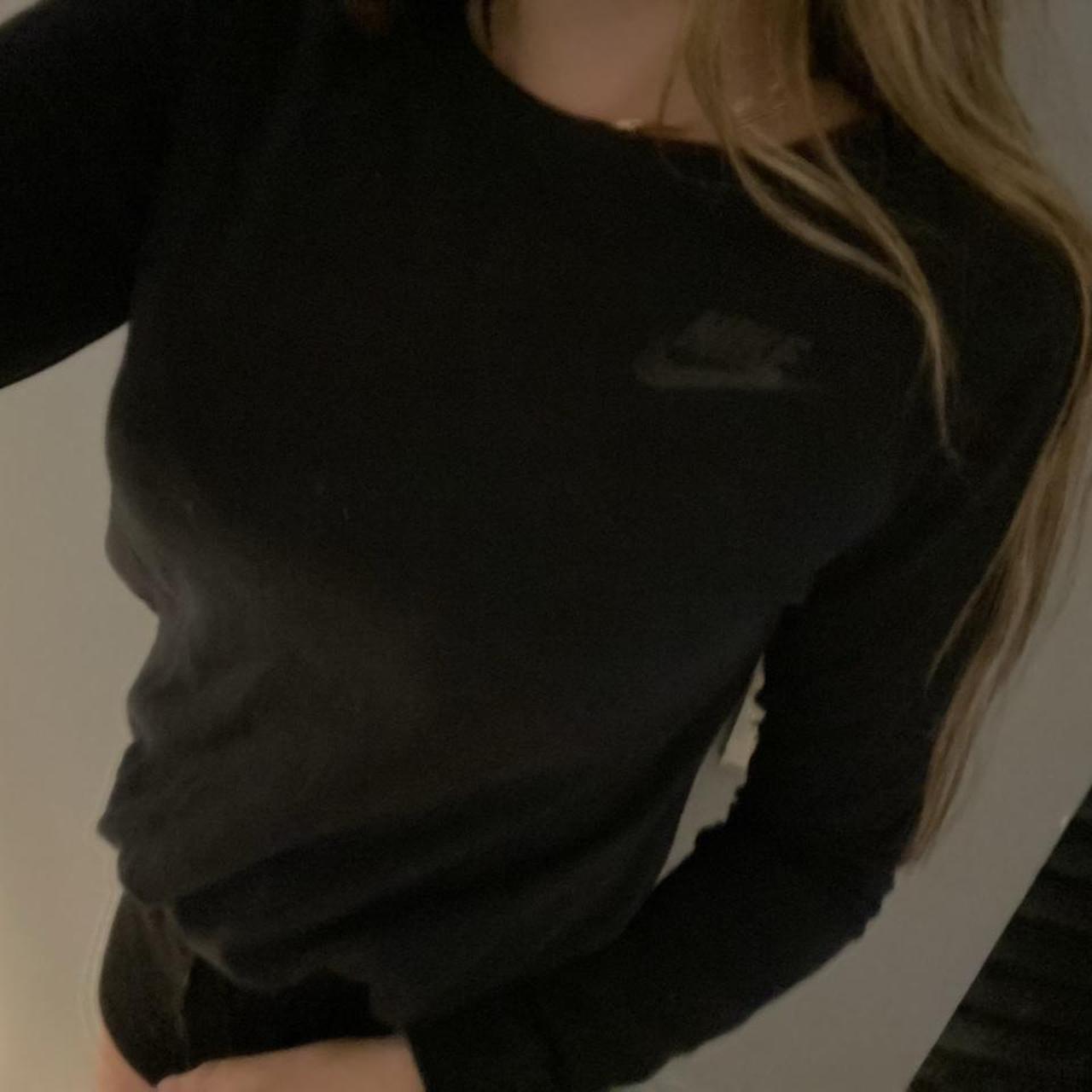 Black nike womens on sale jumper