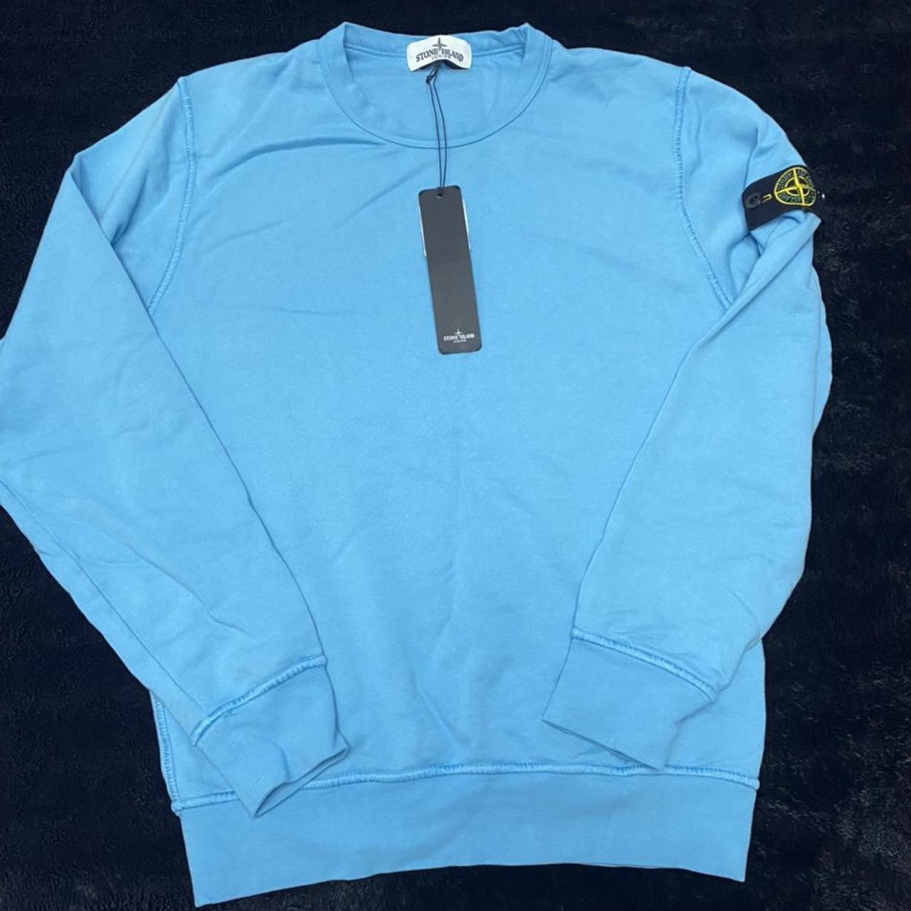 Stone island sweatshirt baby on sale blue