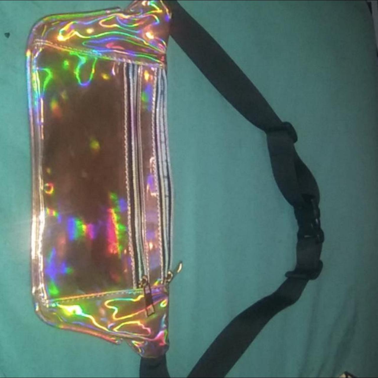 Holographic Fanny Packs Perfect for Raves or music... Depop