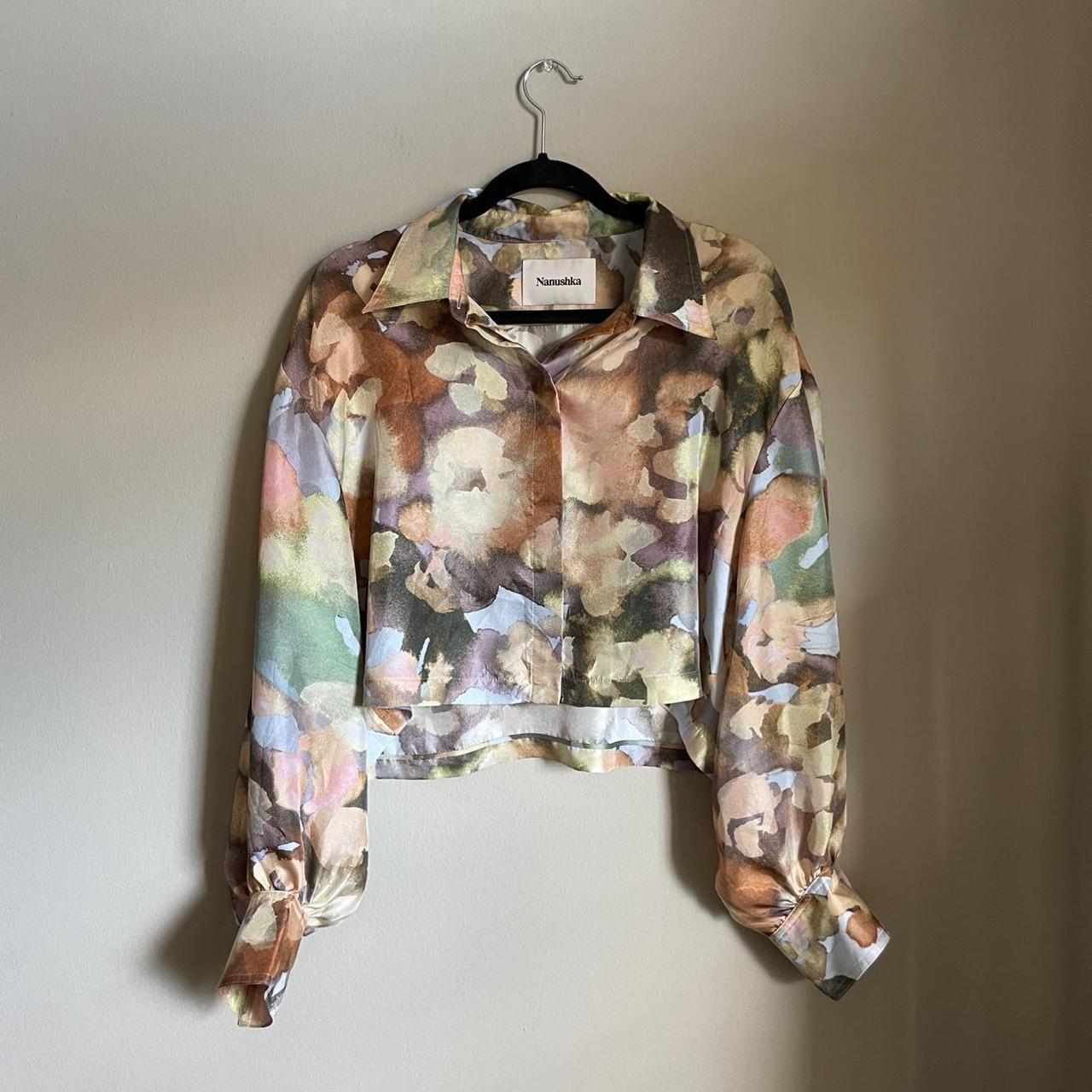 Product Image 1 - NANUSHKA
Moreen Silk Shirt Beige