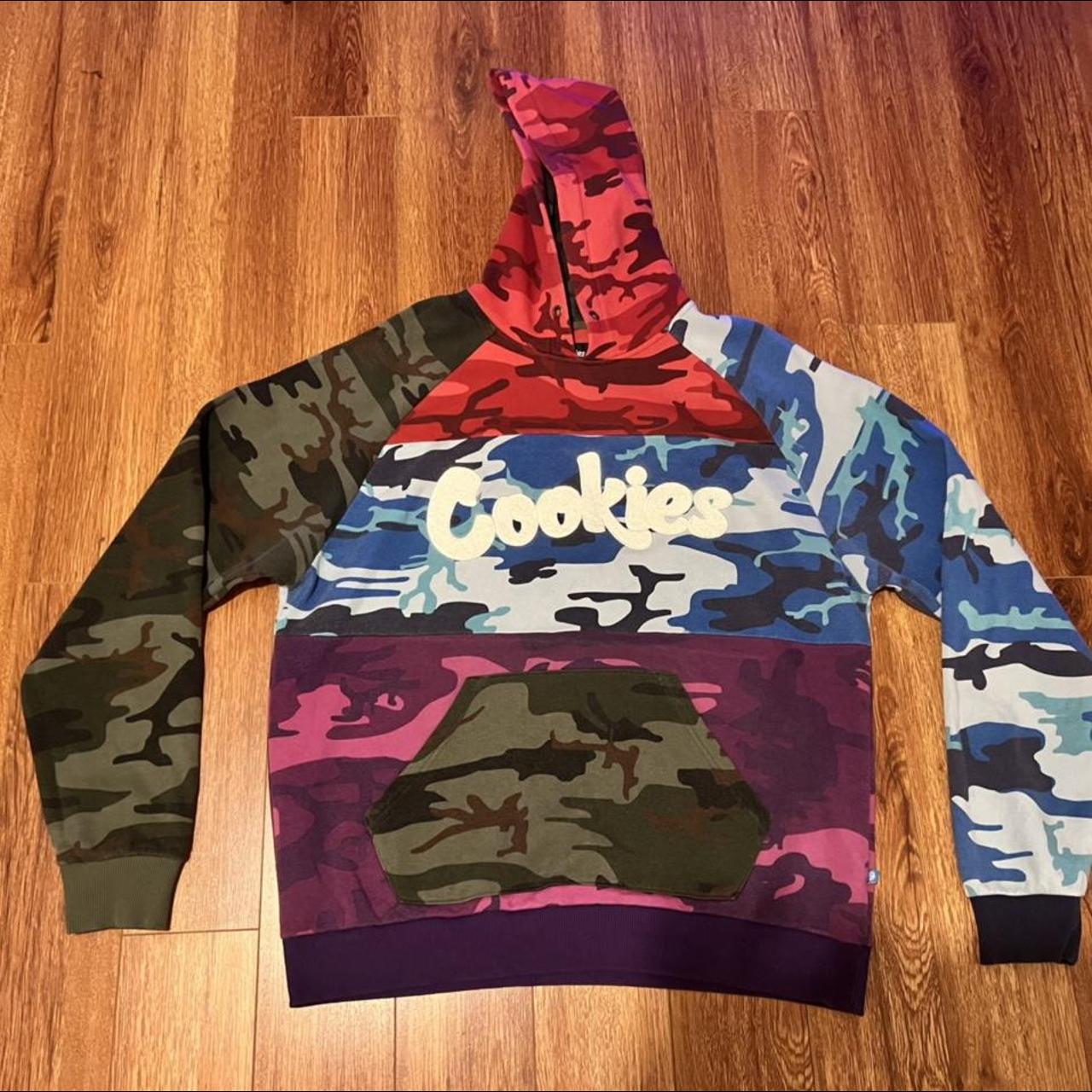 Cookies Camo fleece hoodie cookies camo