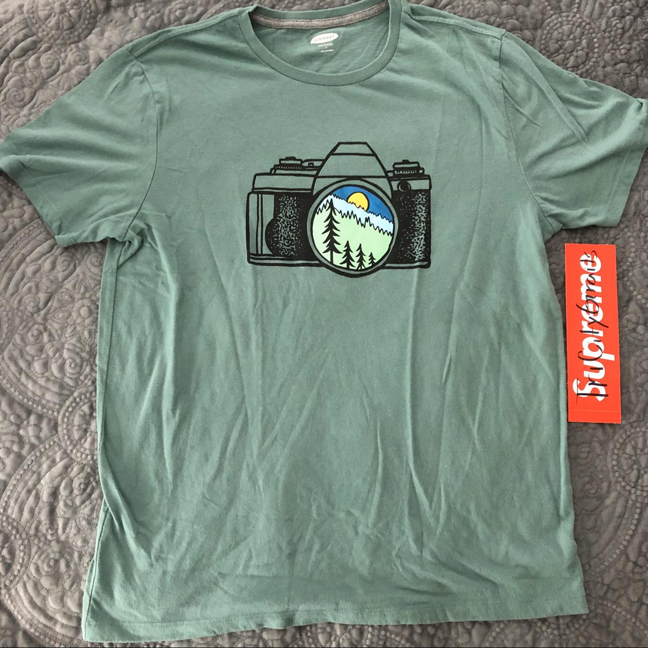 old navy camera shirt