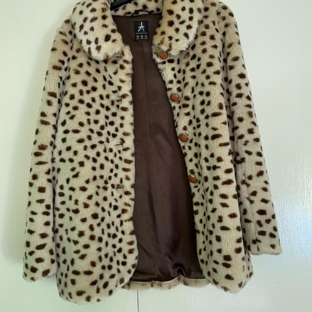 leopard print coat primark