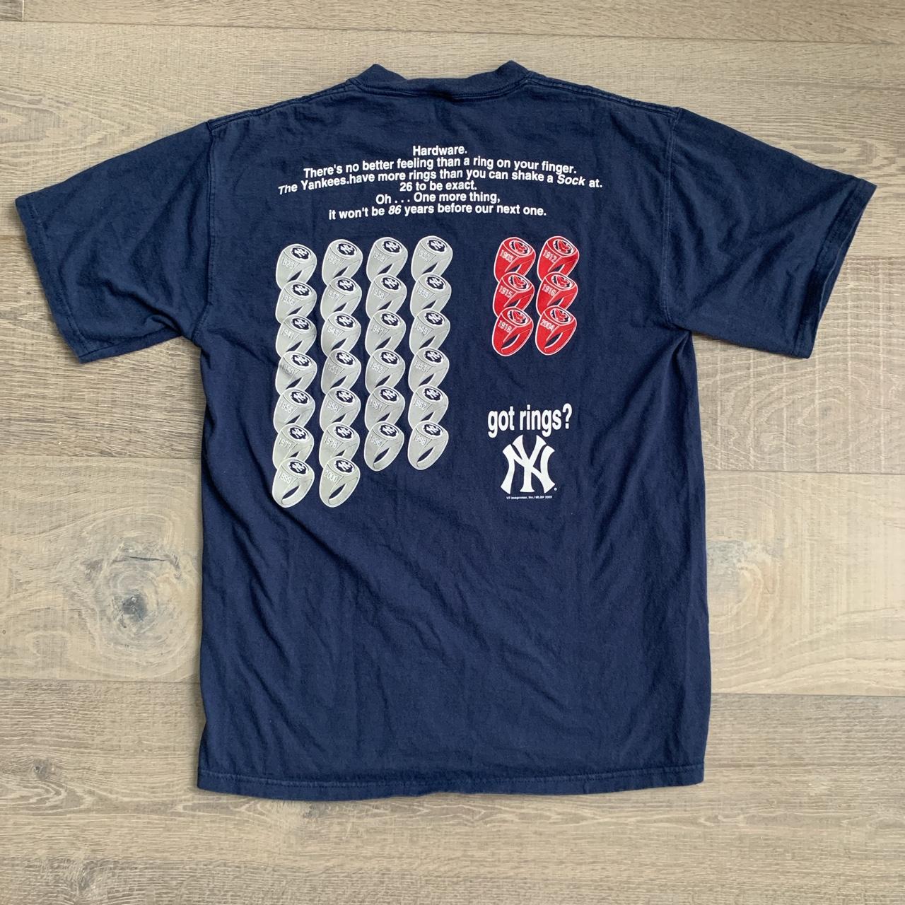 Vintage 00s Yankees Vs Red Sox Got Rings? Tee By Lee