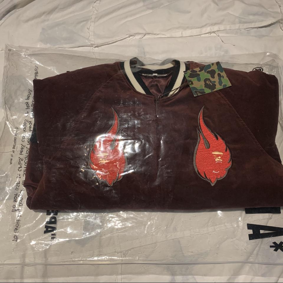 bape velour souvenir jacket