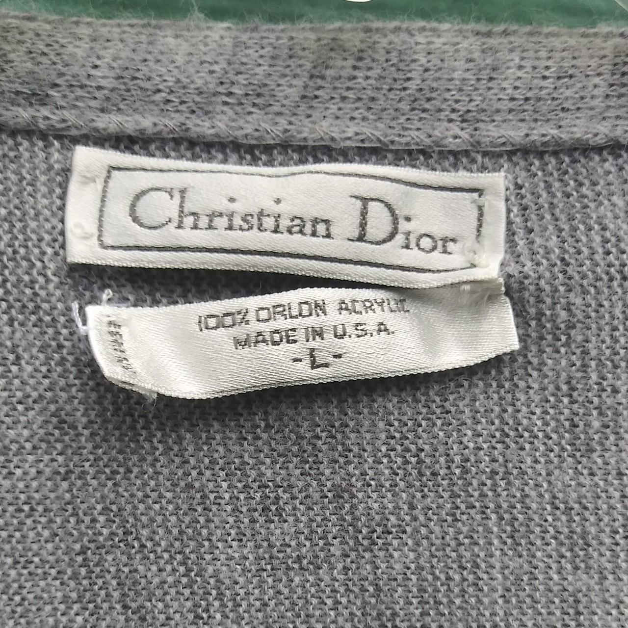 Christian Dior Men's Grey Gilet | Depop