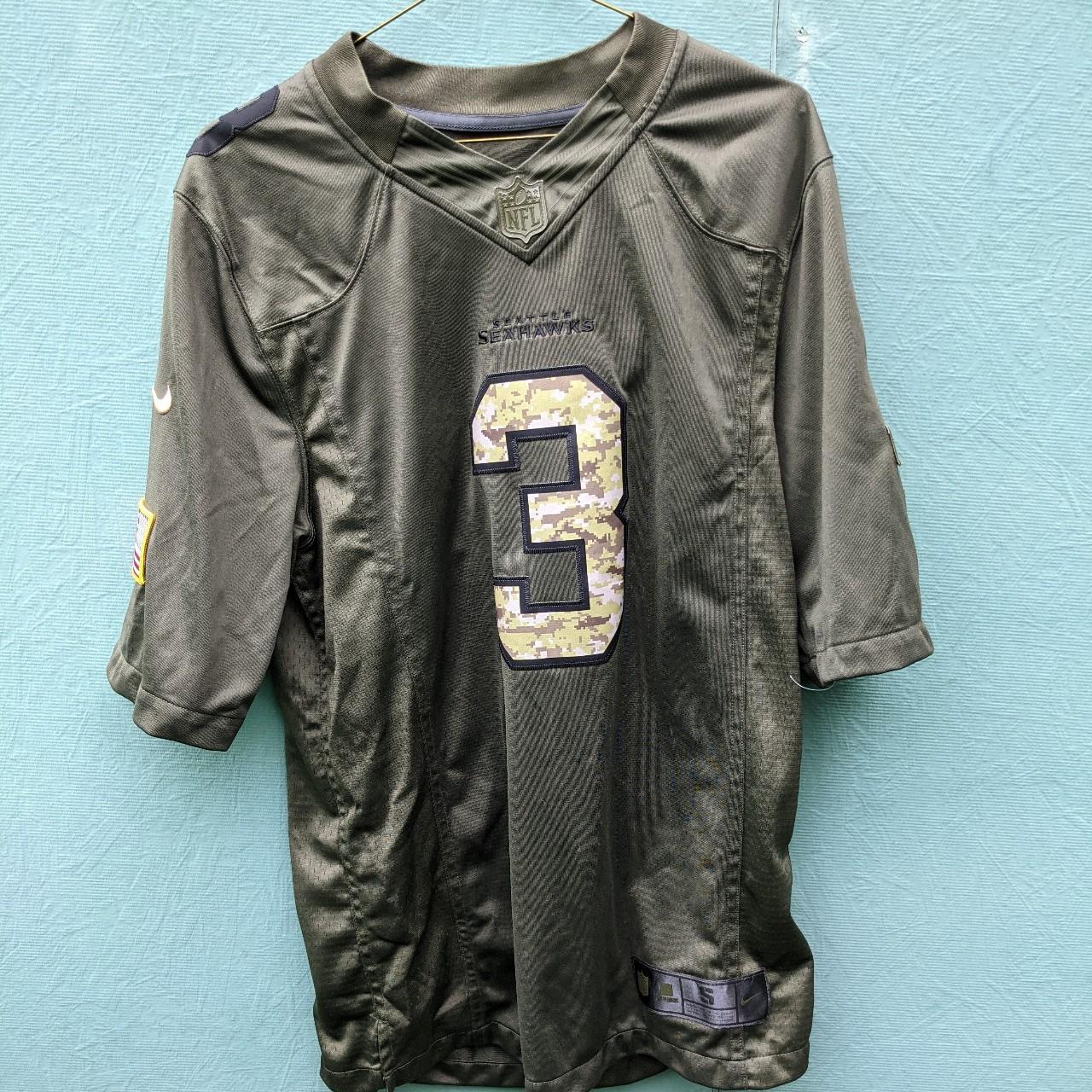 Russell Wilson Seattle Seahawks jersey women's size - Depop