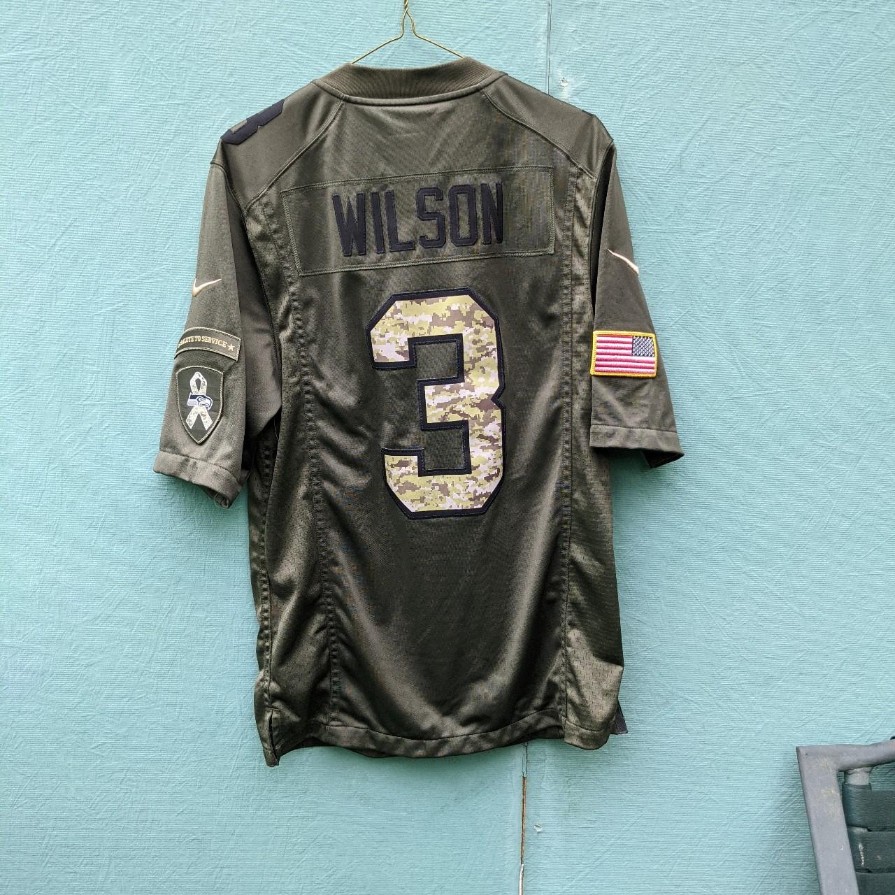 Russell Wilson Seattle Seahawks jersey women's size - Depop