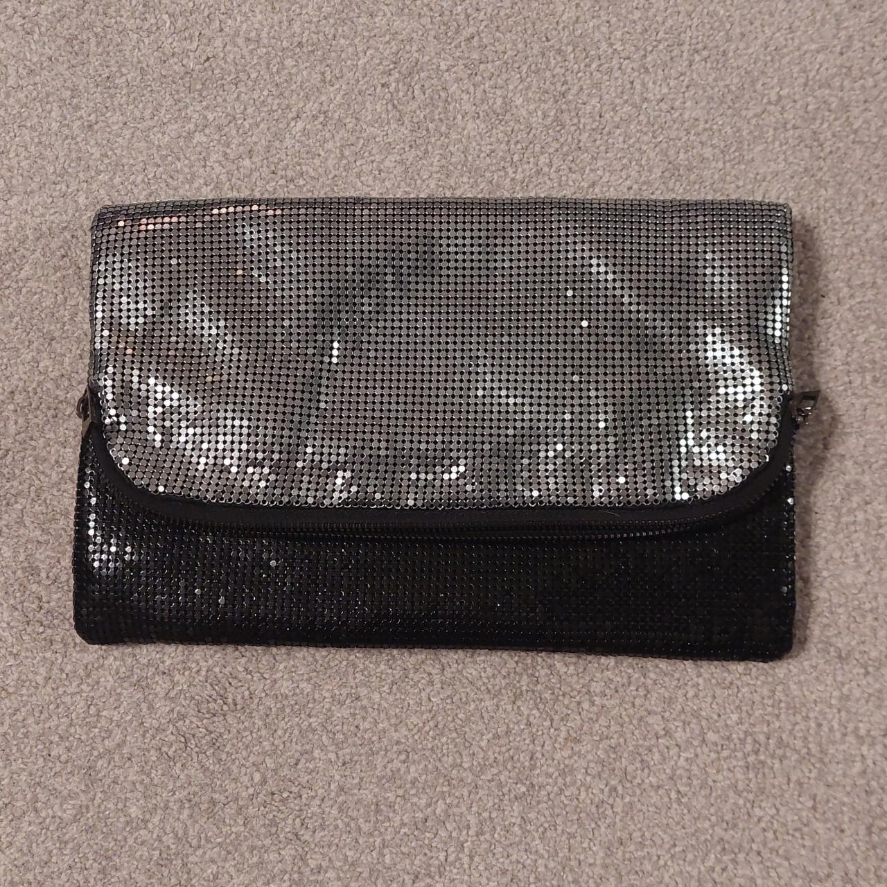 Label Lab purse Black and silver with fake leather... Depop