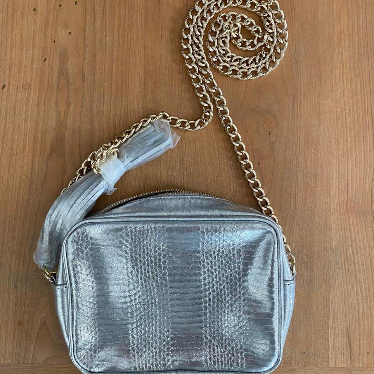 Victoria’s Secret faux snake skin crossbody Purse... - Depop