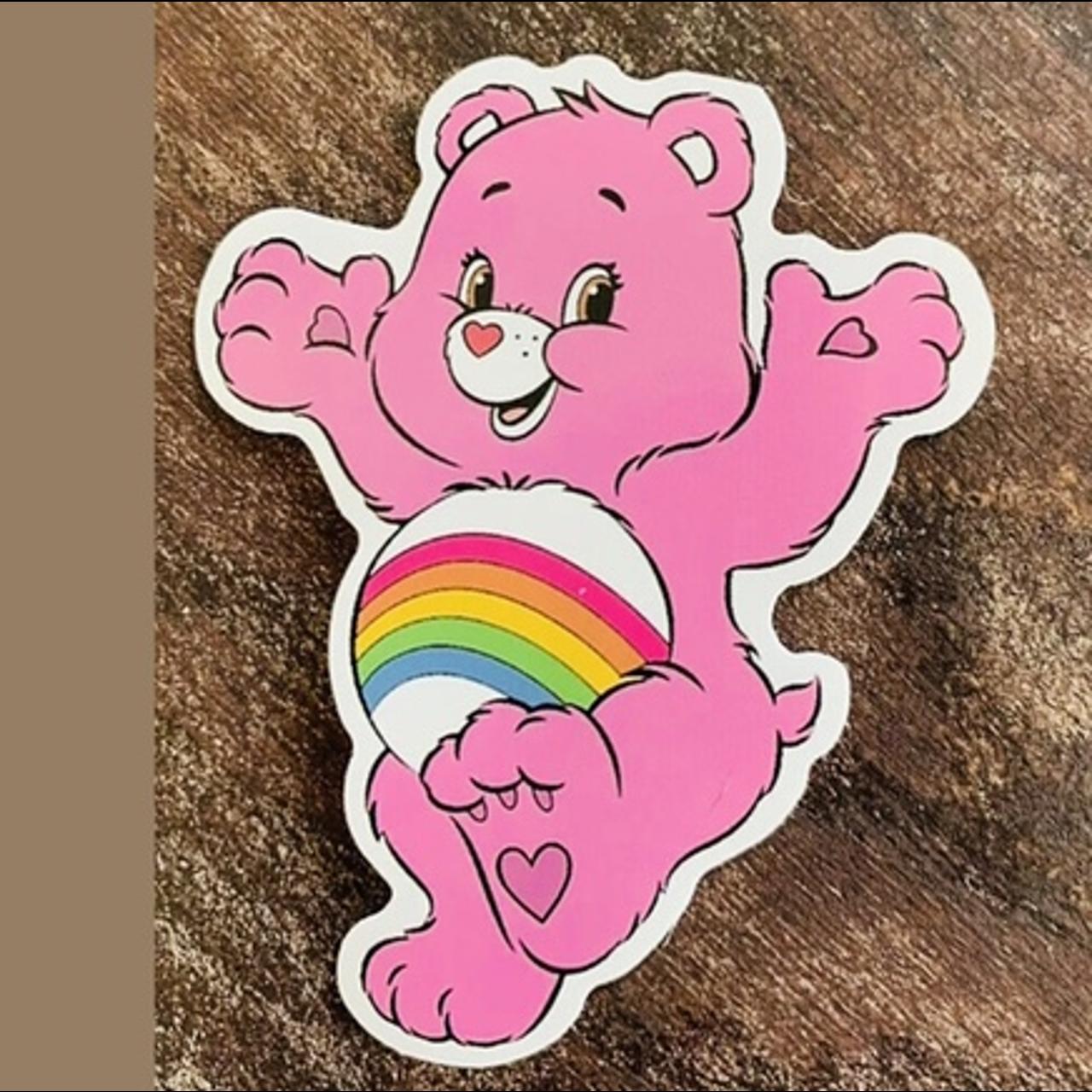 Care Bears Oversized 3” Vinyl Sticker COMPLETE - Depop