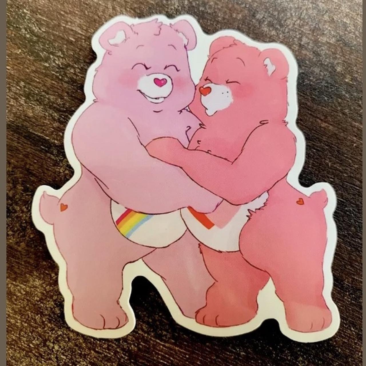 Care Bears Oversized 3” Vinyl Sticker COMPLETE - Depop