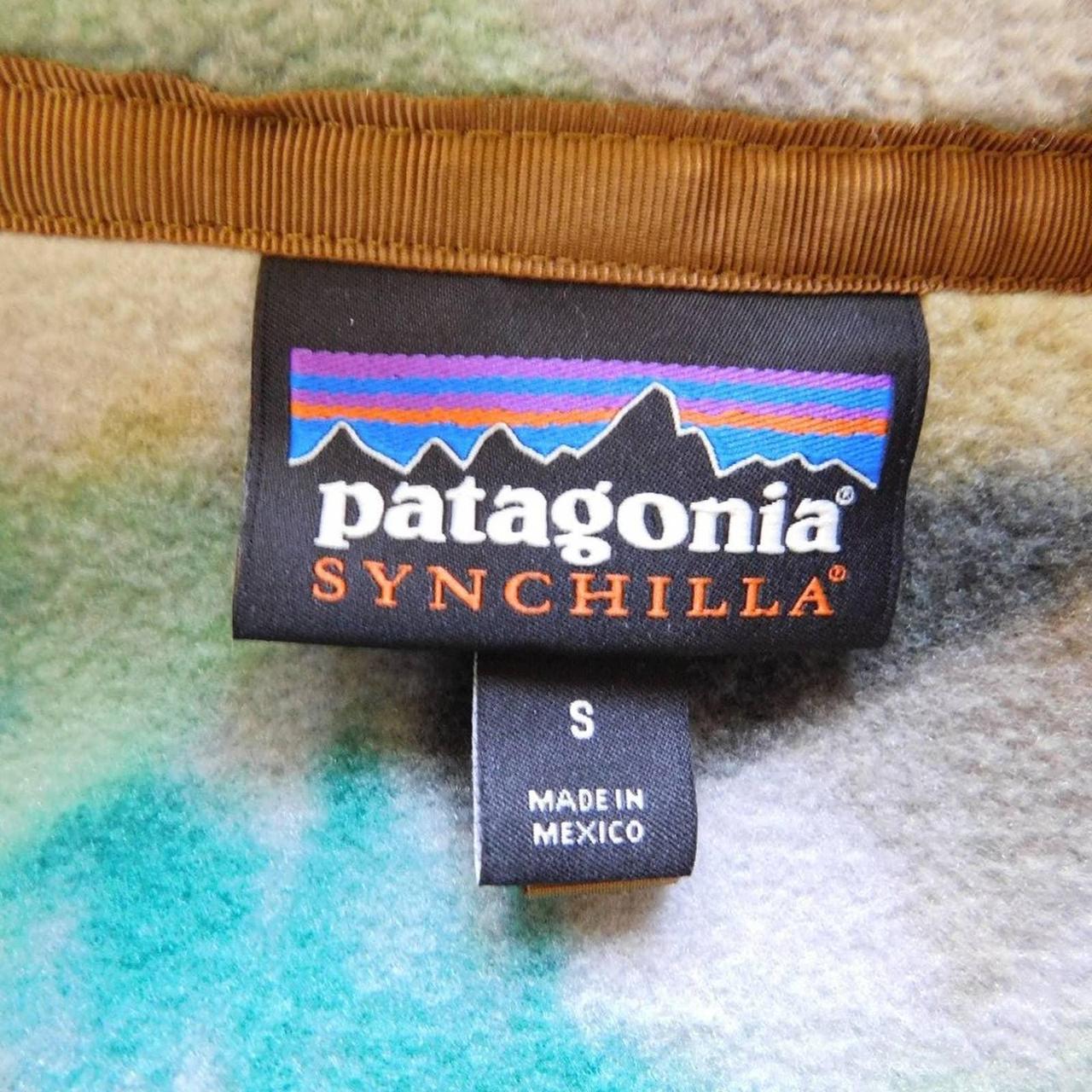 Patagonia X COMMON THREADS Synchilla TROUT FISH... - Depop