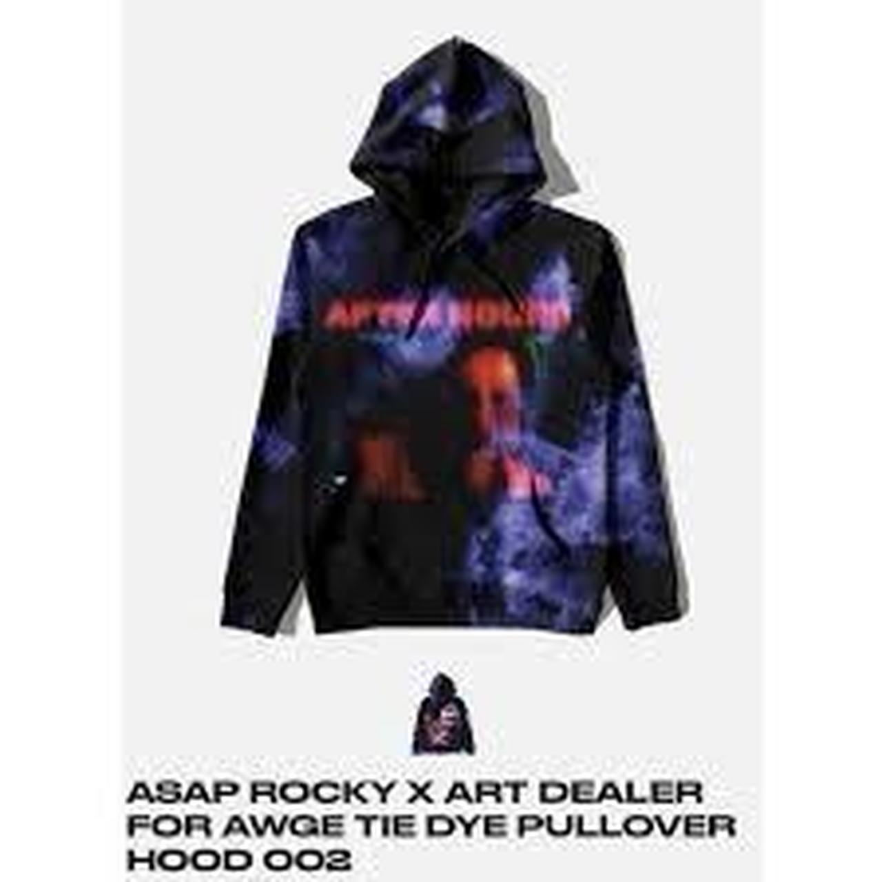 Asap rocky on sale tie dye sweater