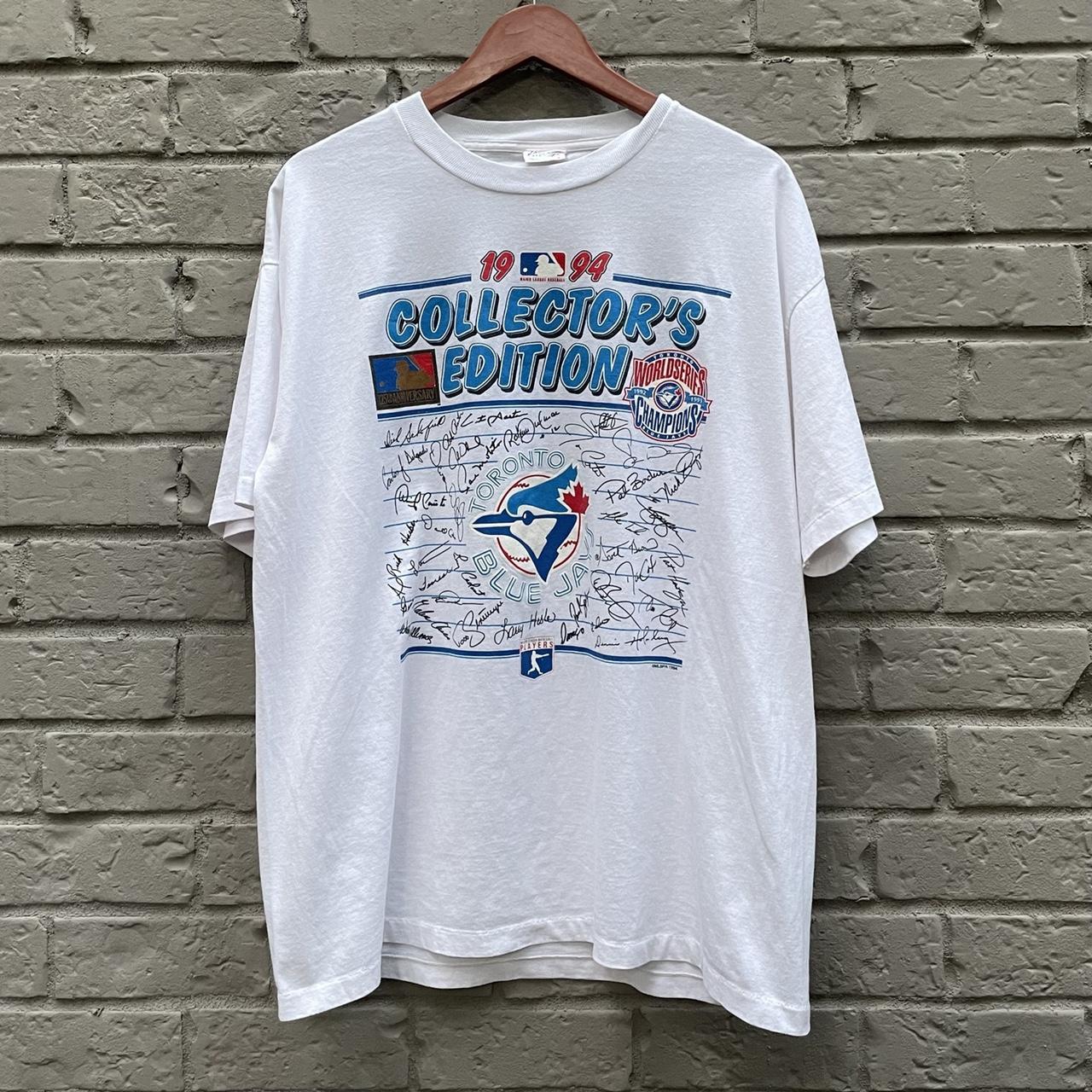 Vintage Toronto Blue jays baseball jersey by - Depop